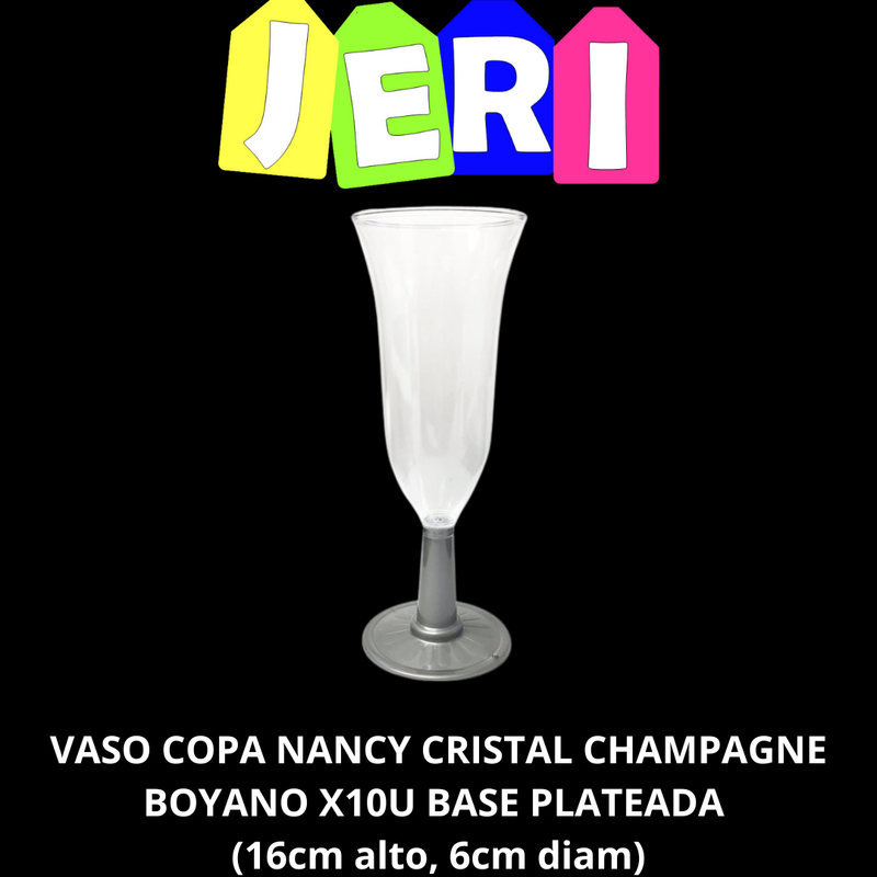 COPA NANCY CRISTAL CHAMPAGNE BOYANO X10U