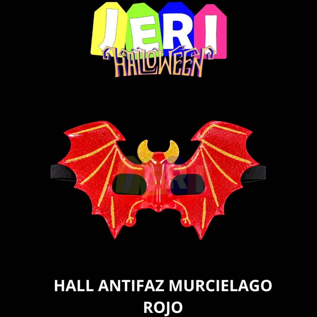 HALL ANTIFAZ MURCIELAGO (ROJO)