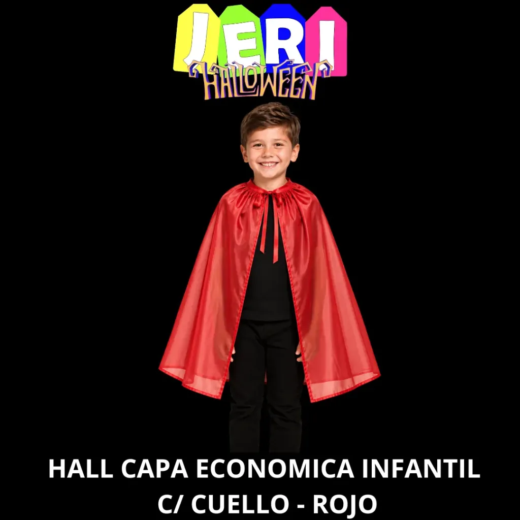 HALL CAPA ECONOMICA INFANTIL C/ CUELLO