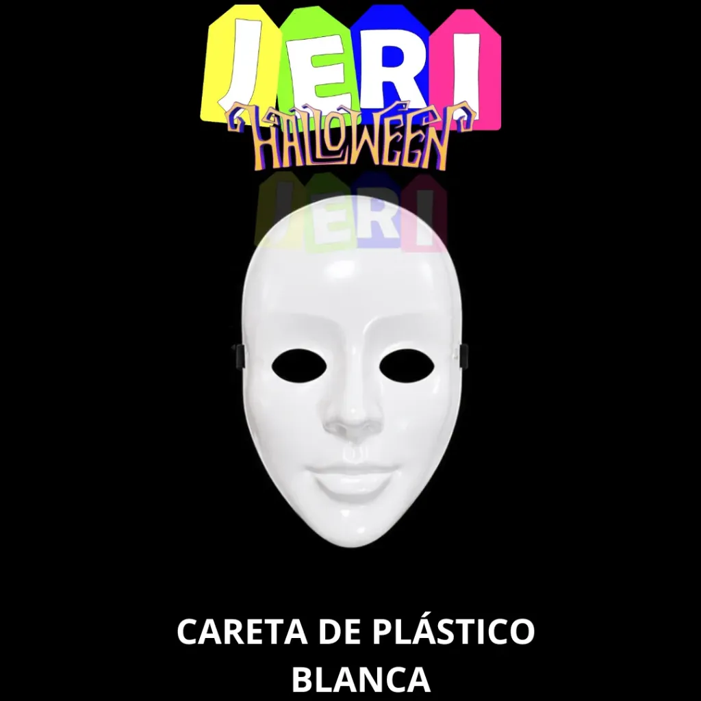 HALL CARETAS DE PLASTICO