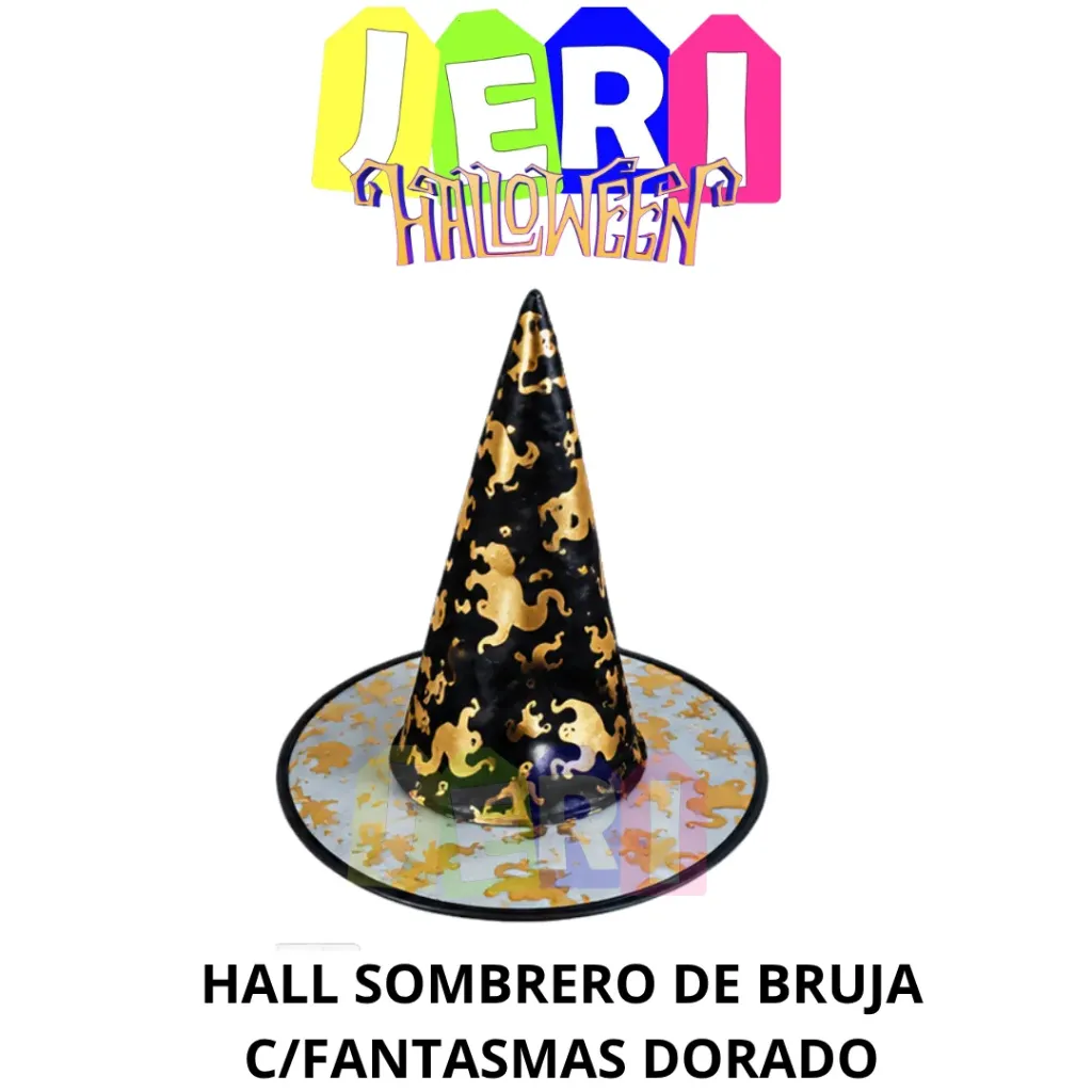 HALL SOMBRERO DE BRUJA C/ FANTASMAS