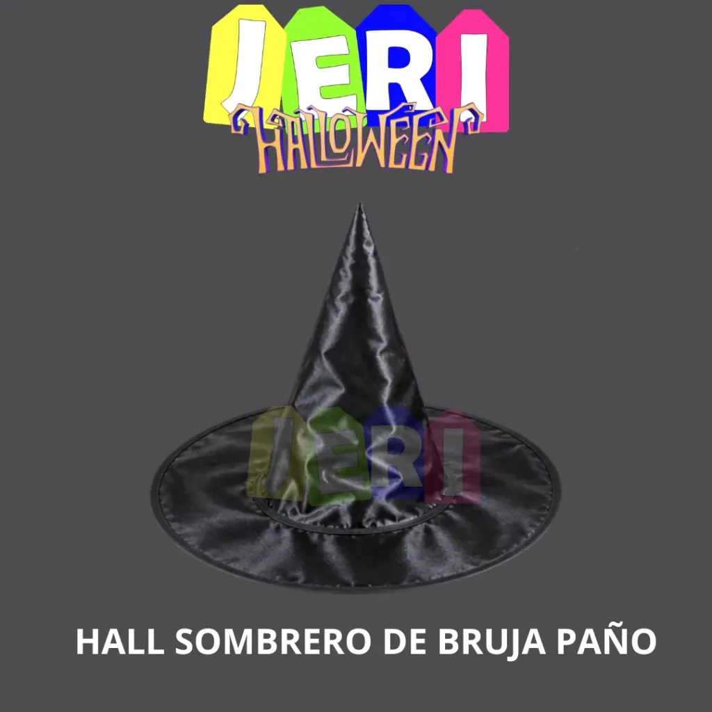 HALL SOMBRERO DE BRUJA (PAÑO)