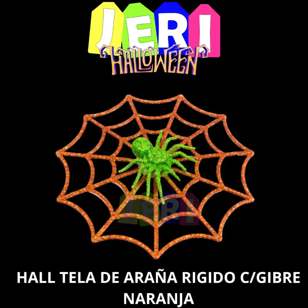 HALL TELA DE ARAÑA RIGIDA C/ GIBRE (NARANJA)