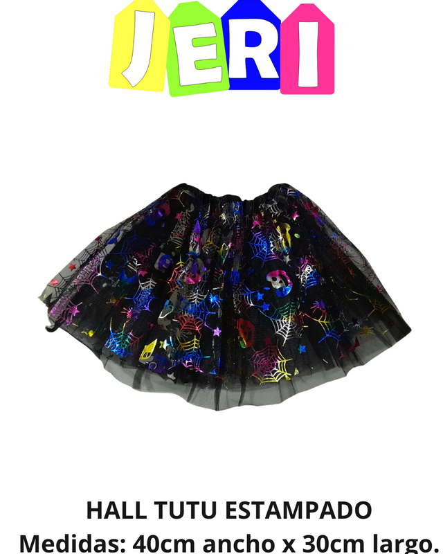 HALL TUTU INFANTIL ESTAMPADO