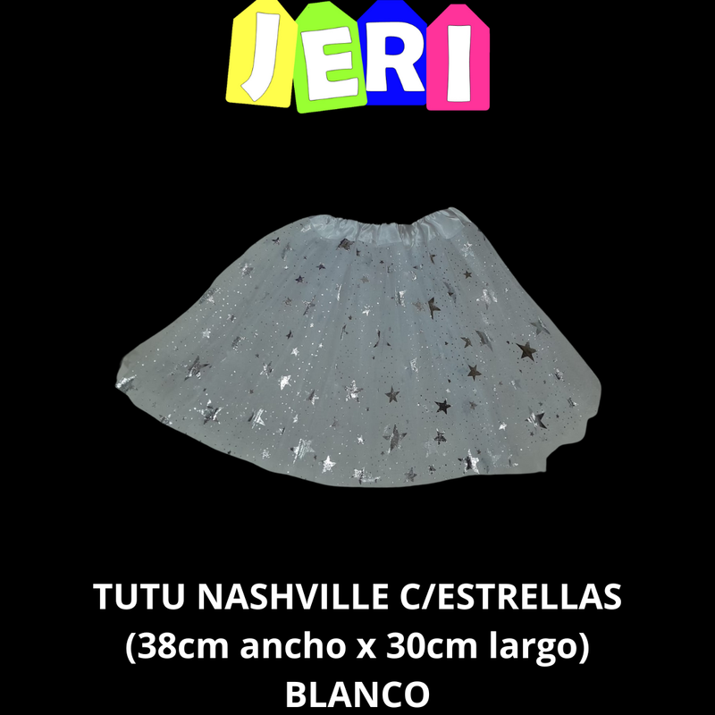 TUTU INFANTIL C/ ESTRELLA (BLANCO)