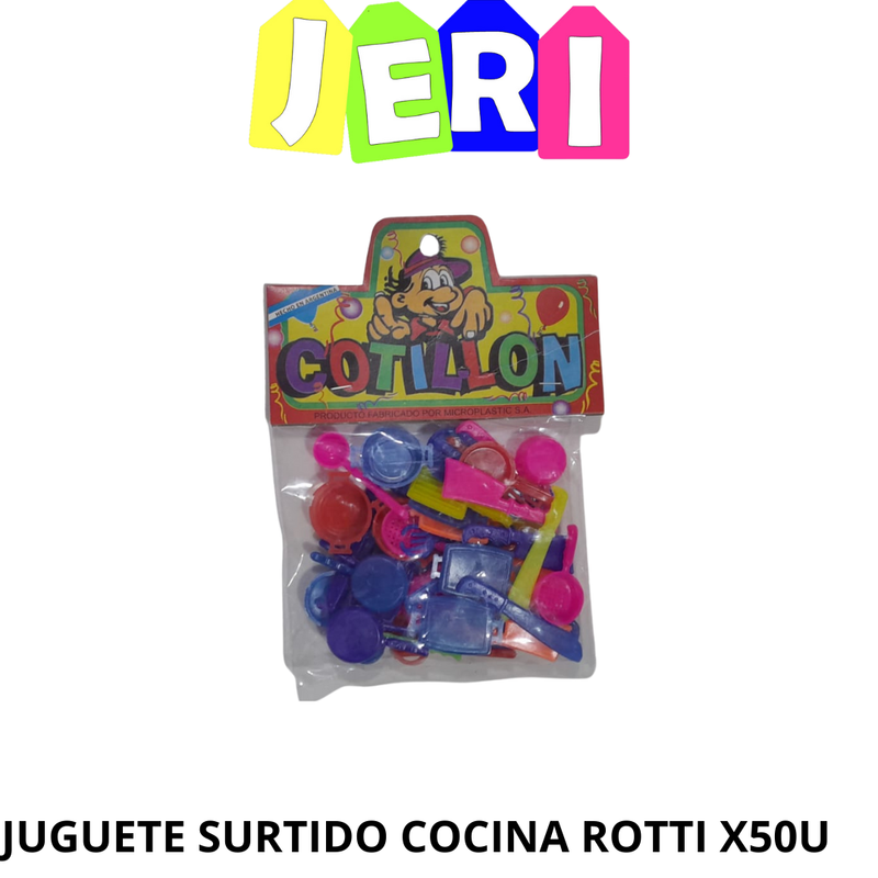 JUGUETE SURTIDO COCINA ROTTI X50U