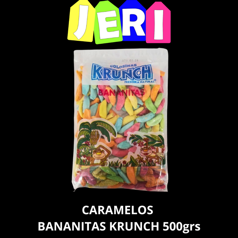 CARAMELOS BANANITAS KRUNCH 500grs