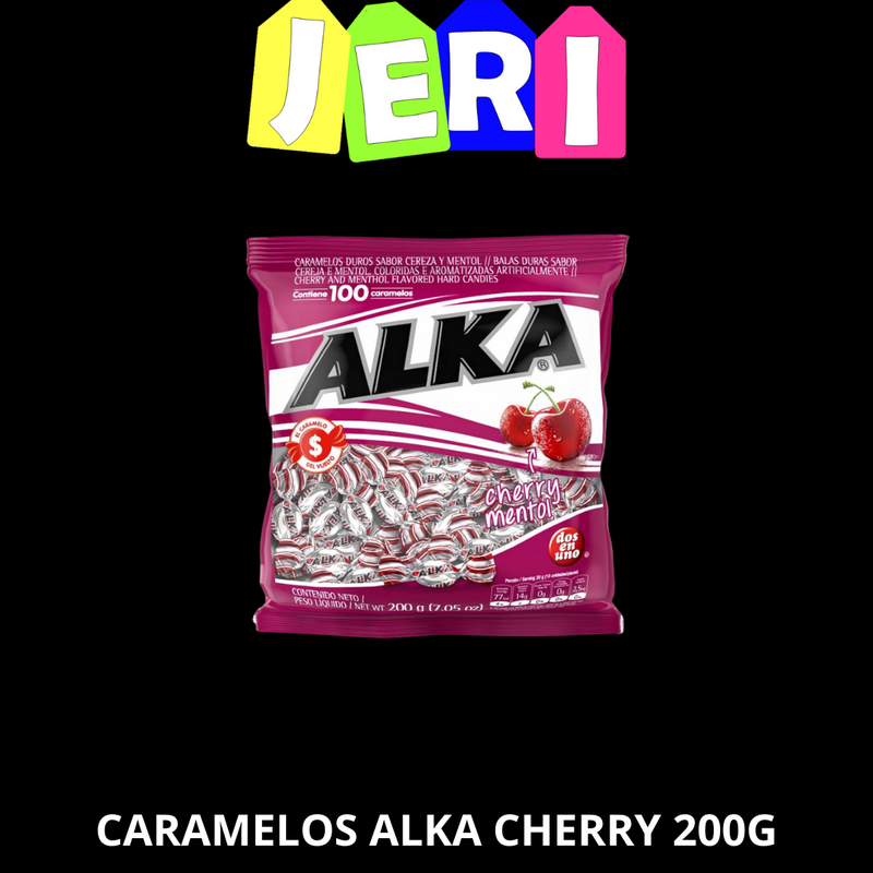 CARAMELOS ALKA CHERRY 200G