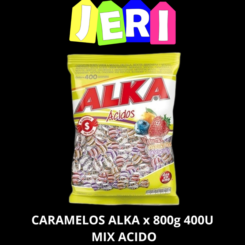 CARAMELOS ALKA x 800g 400U MIX ACIDO