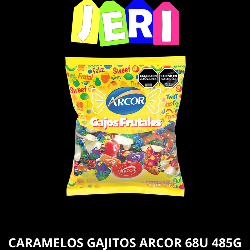 CARAMELOS GAJITOS ARCOR 68U 485G