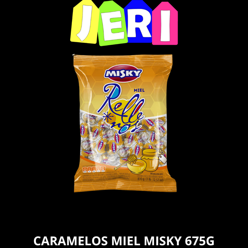 CARAMELOS MIEL MISKY 675G