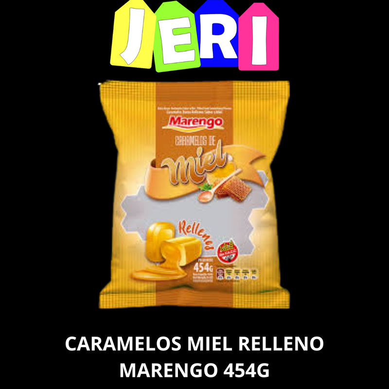 CARAMELOS MIEL RELLENO MARENGO 454G