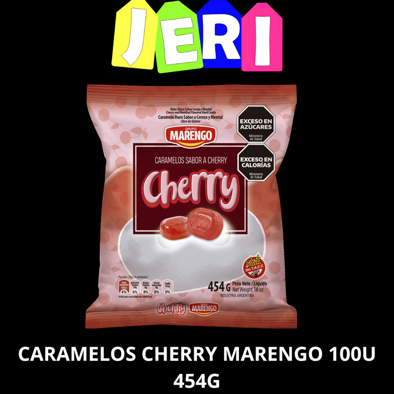 CARAMELOS CHERRY MARENGO 454G