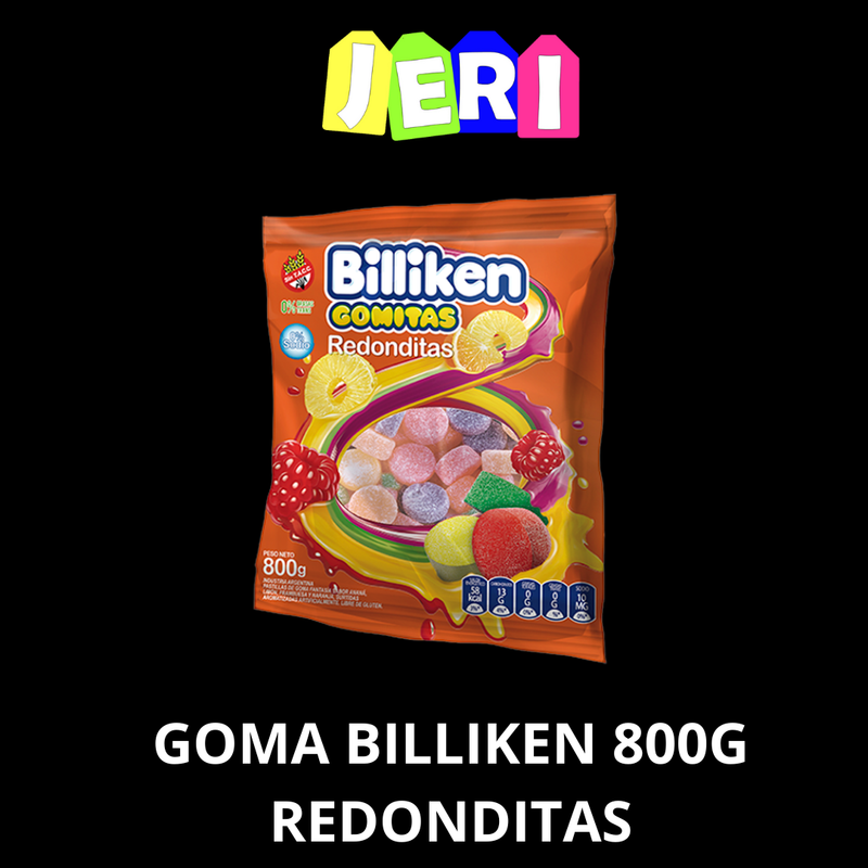 GOMA BILLIKEN 800G REDONDA