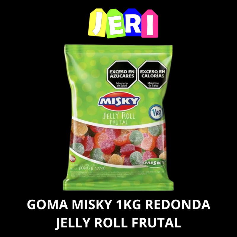 GOMA MISKY 1KG REDONDA