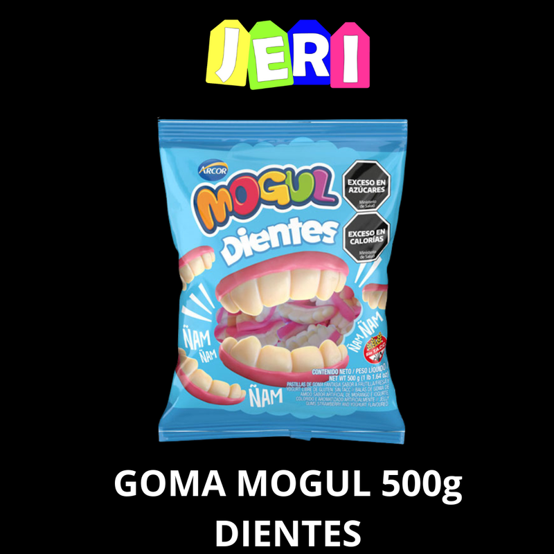 GOMA MOGUL 500G DIENTES