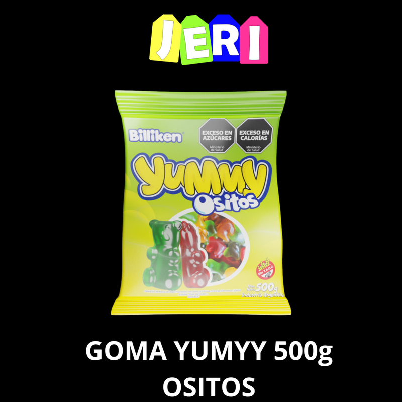 GOMA YUMMY 500G OSITOS