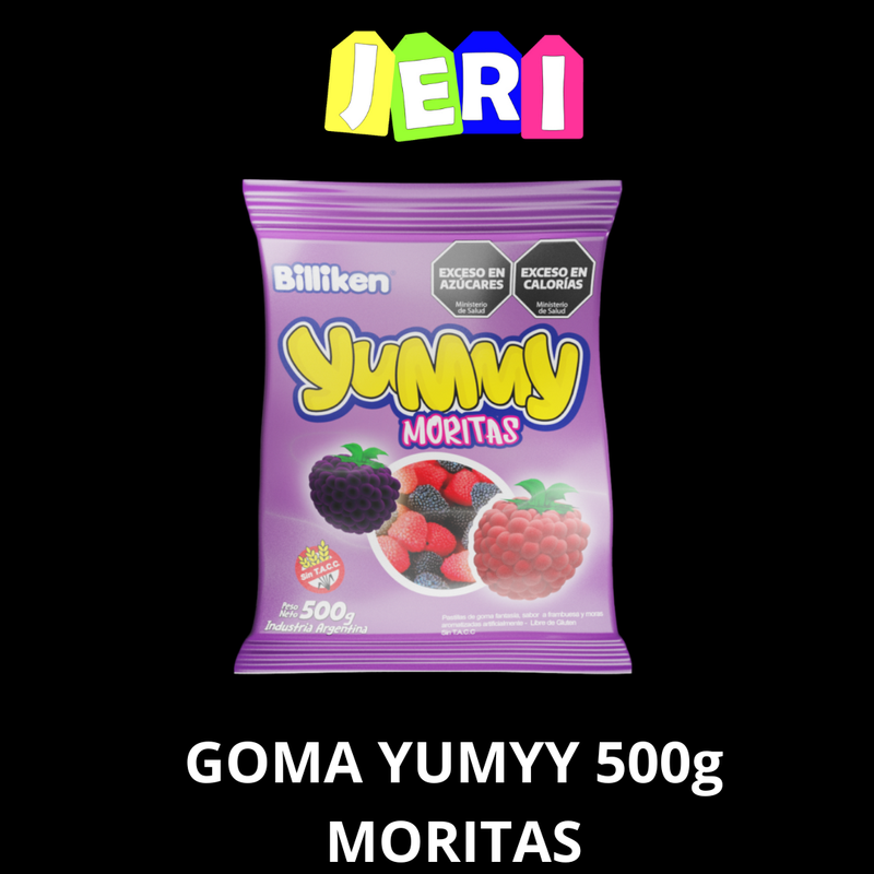 GOMA YUMMY 500G MORITAS