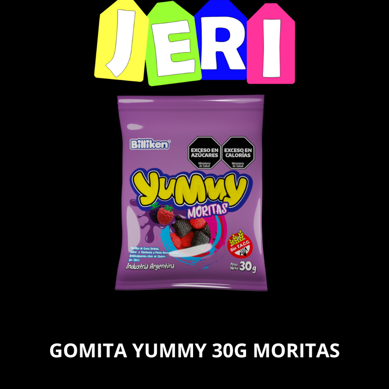 GOMITA YUMMY 30G MORITAS