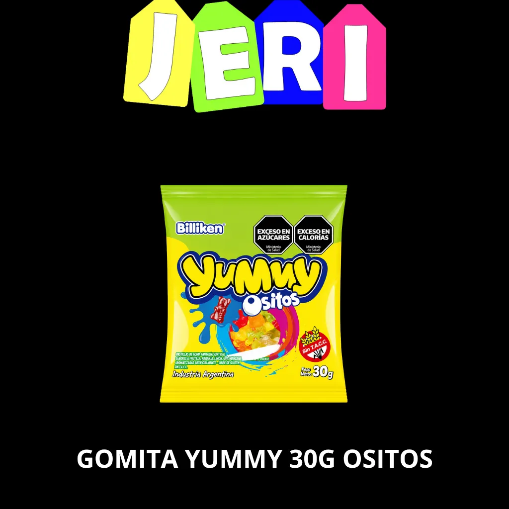 GOMITA YUMMY 30G OSITOS