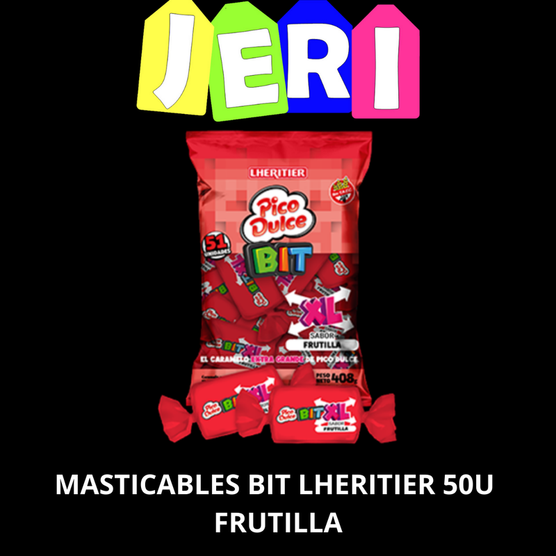 MASTICABLES BIT LHERITIER 50U FRUTILLA