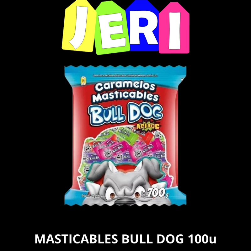 MASTICABLES BULL DOG 100u