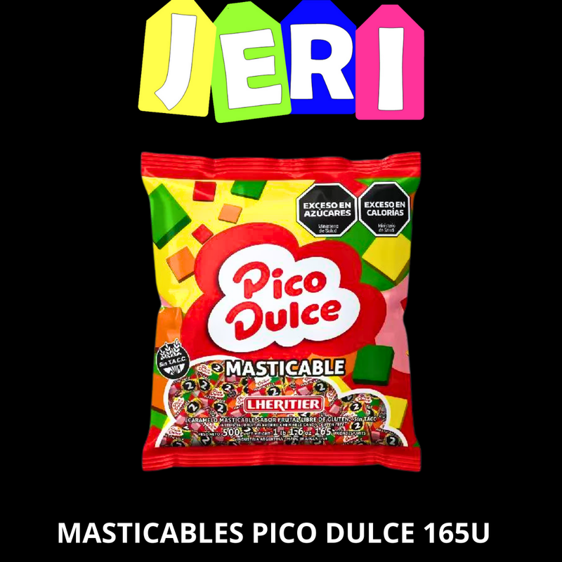 MASTICABLES PICO DULCE 165u