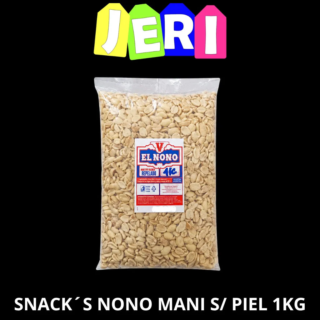 SNACK´S NONO MANI S/ PIEL 1KG