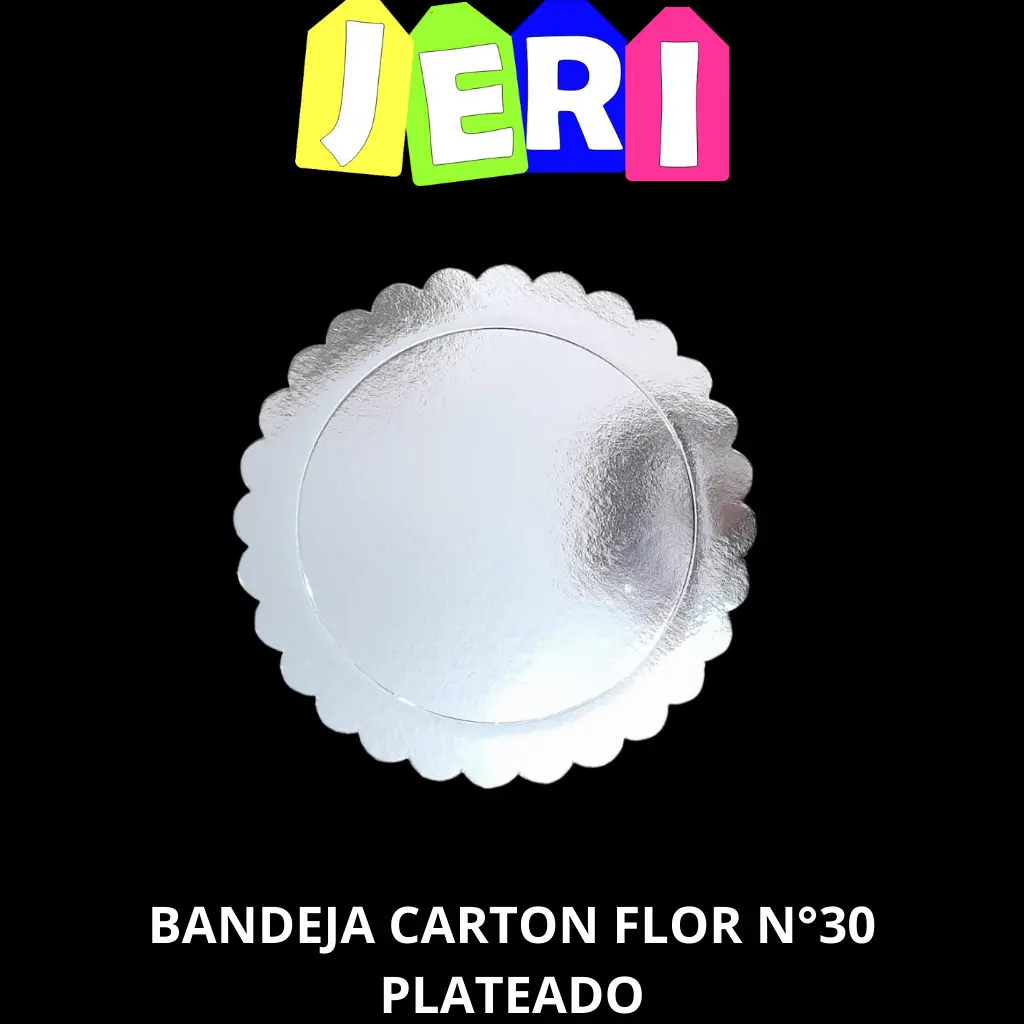 BANDEJA CARTON FLOR N° 30