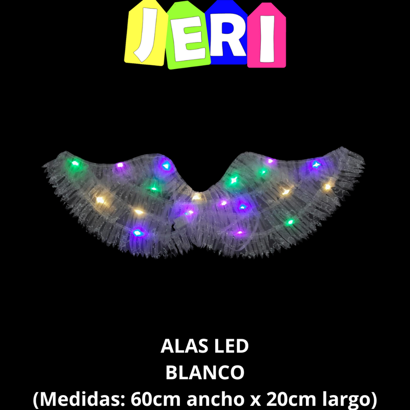 ALAS ANGEL LED (BLANCO)