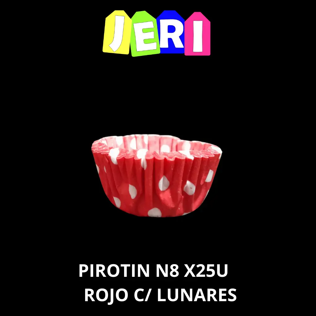 PIROTIN N8 X25U C/ LUNARES