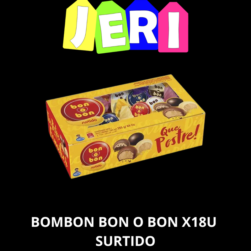 BOMBON BON O BON X18U SURTIDO