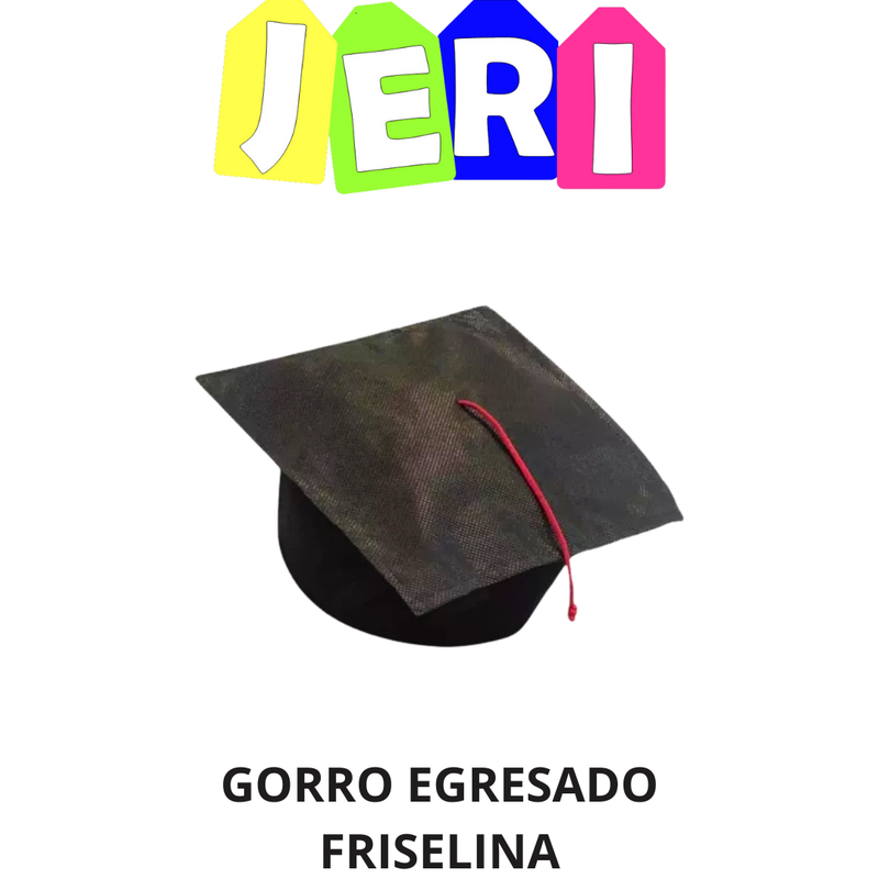 GORRO EGRESADO FRISELINA