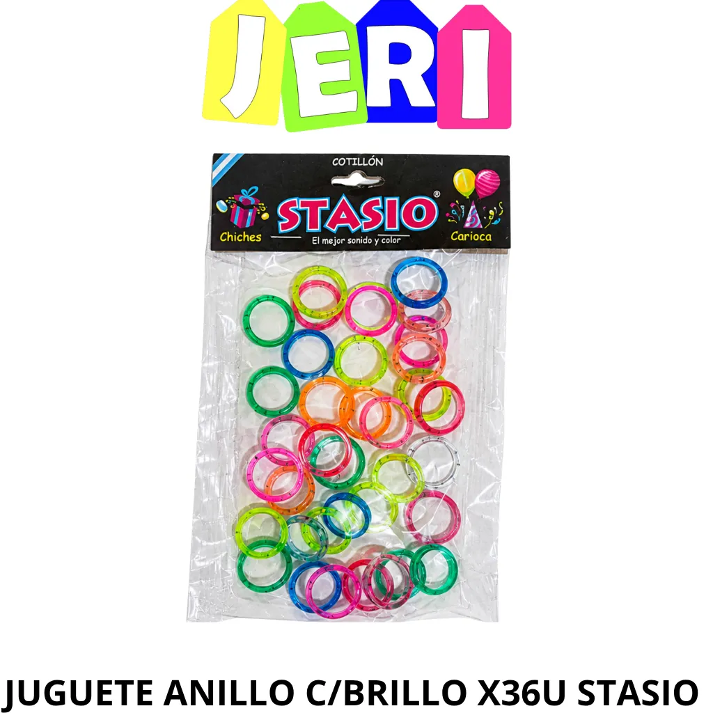JUGUETE ANILLO CON BRILLO STASIO X36U