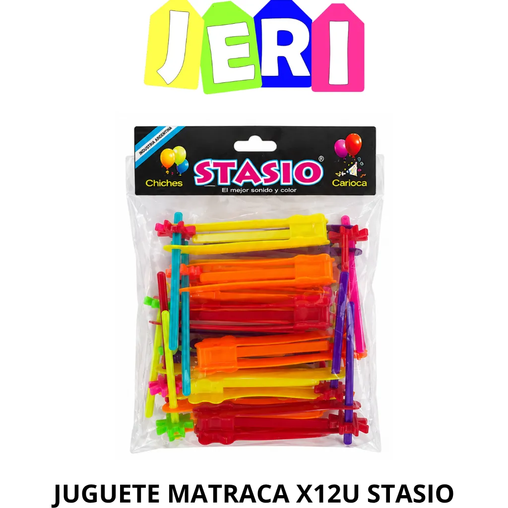 JUGUETE MATRACA X12u STASIO