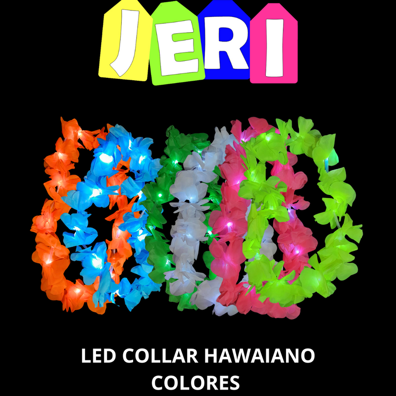 LED COLLAR HAWAIANO