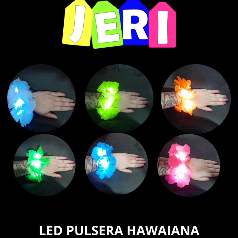 LED PULSERA HAWAIANA