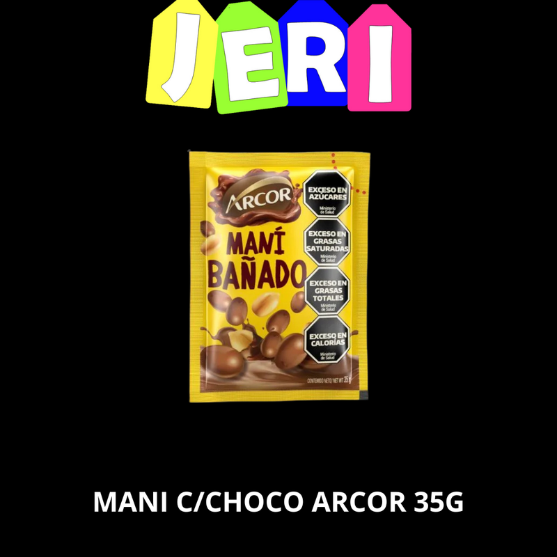 MANI C/ CHOCO ARCOR 35G