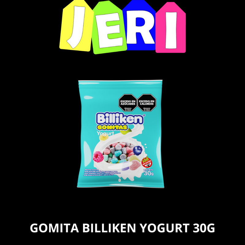 GOMITA BILLIKEN YOGUR 30G