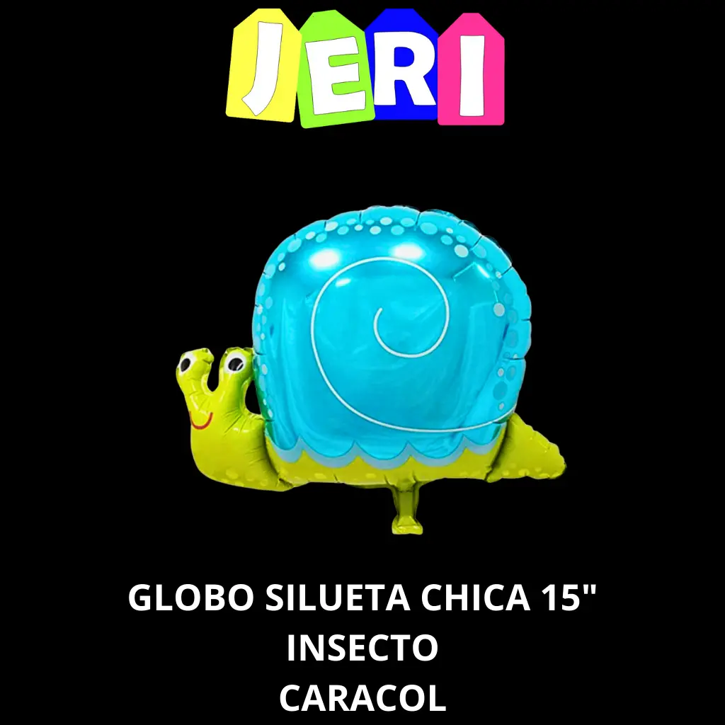 GLOBO SILUETA CHICA 15" INSECTOS