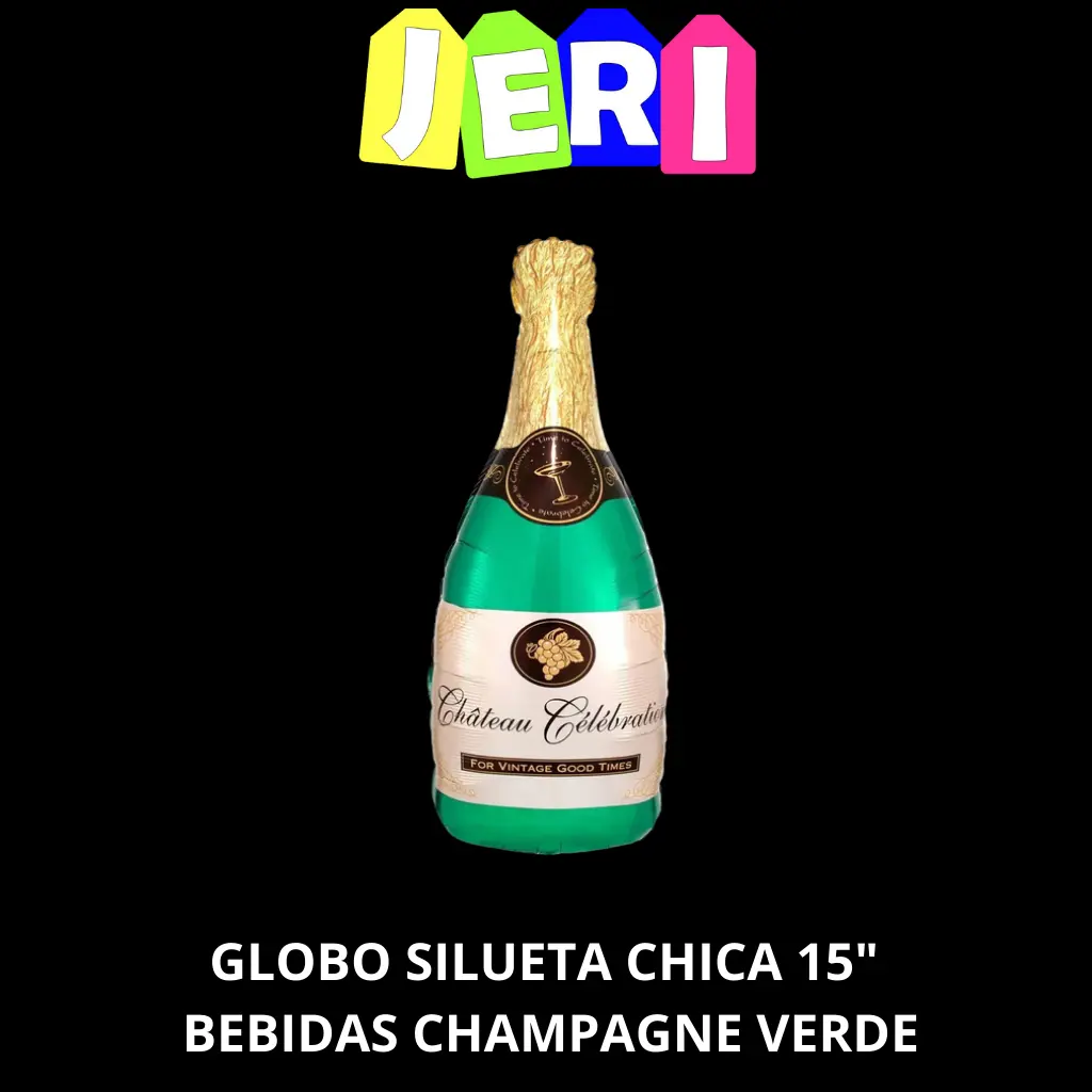 GLOBO SILUETA CHICA 15" BEBIDAS