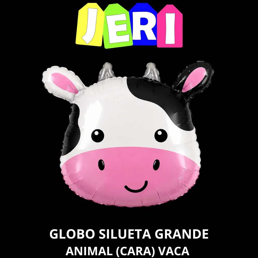 GLOBO SILUETA GRANDE ANIMAL (CARA) (VACA)