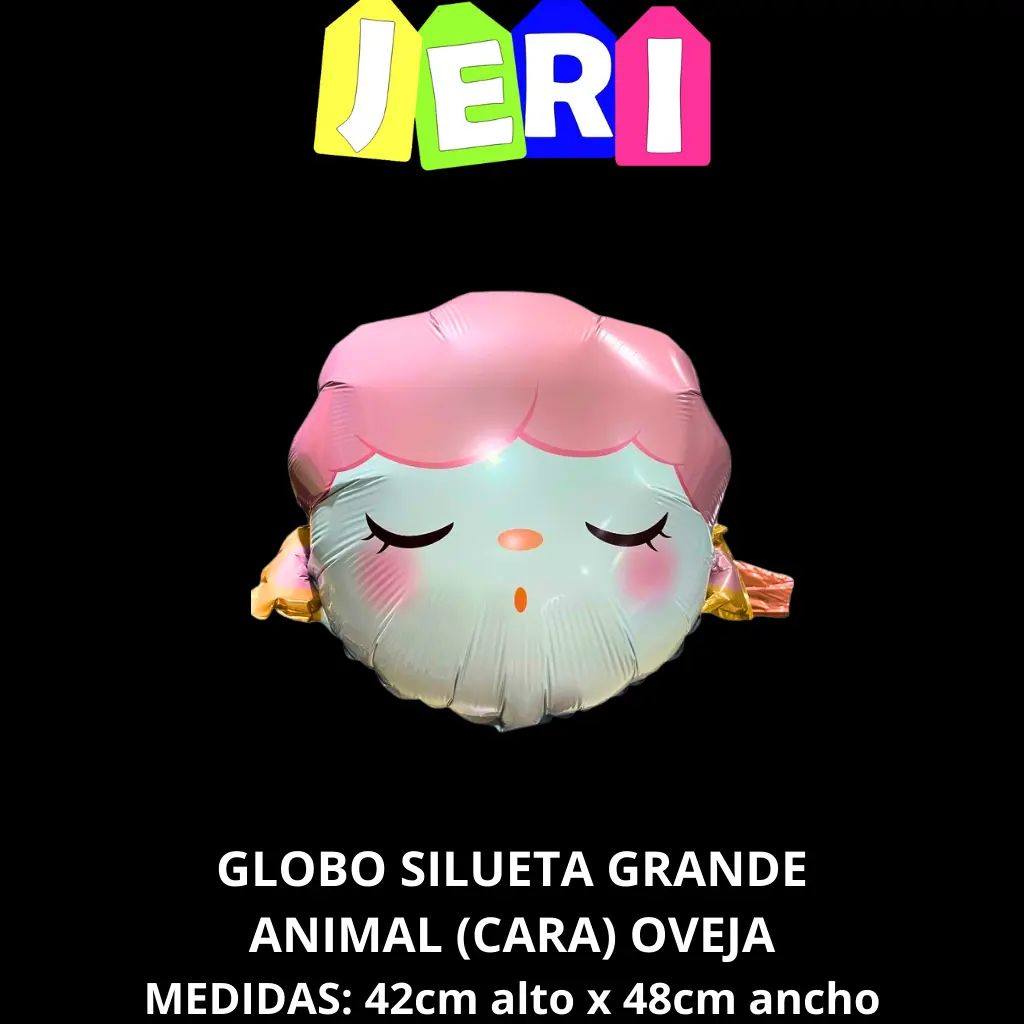 GLOBO SILUETA GRANDE ANIMAL (CARA) (VACA)