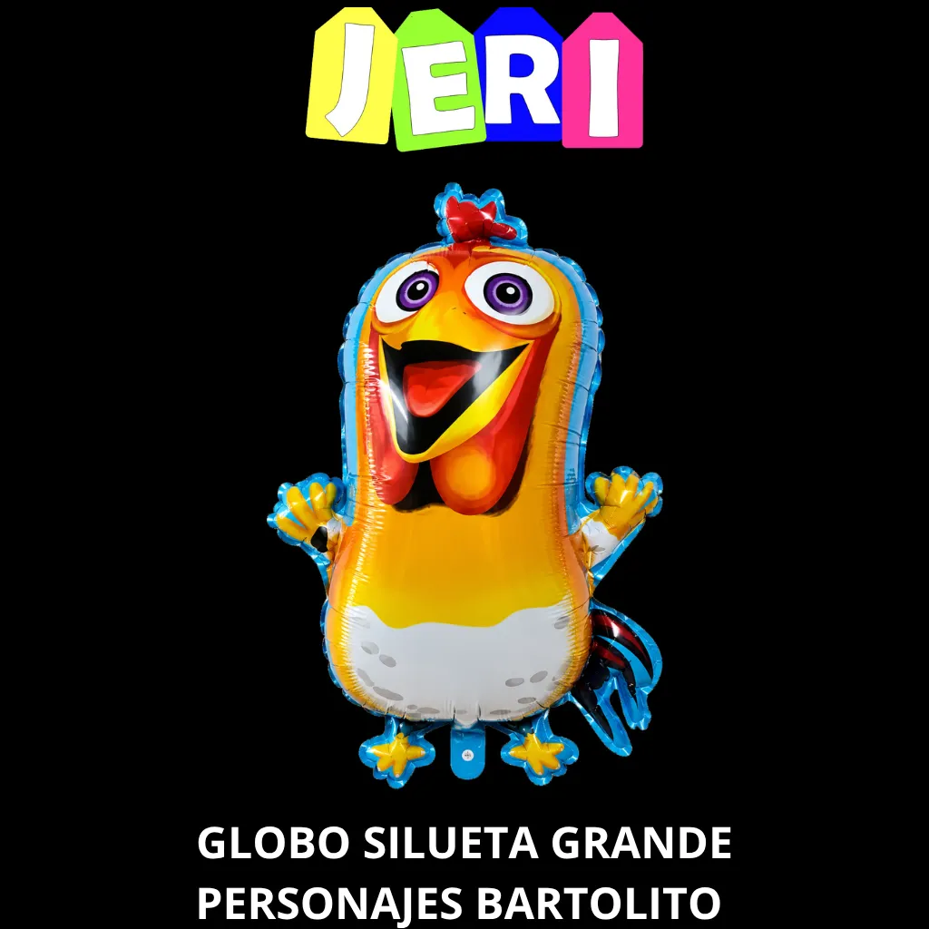 GLOBO SILUETA GRANDE PERSONAJES (BARTOLITO)