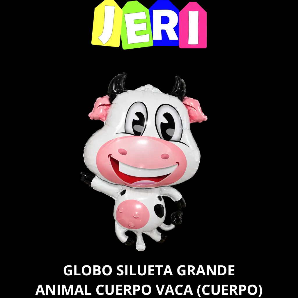 GLOBO SILUETA GRANDE ANIMAL (CUERPO) (VACA)
