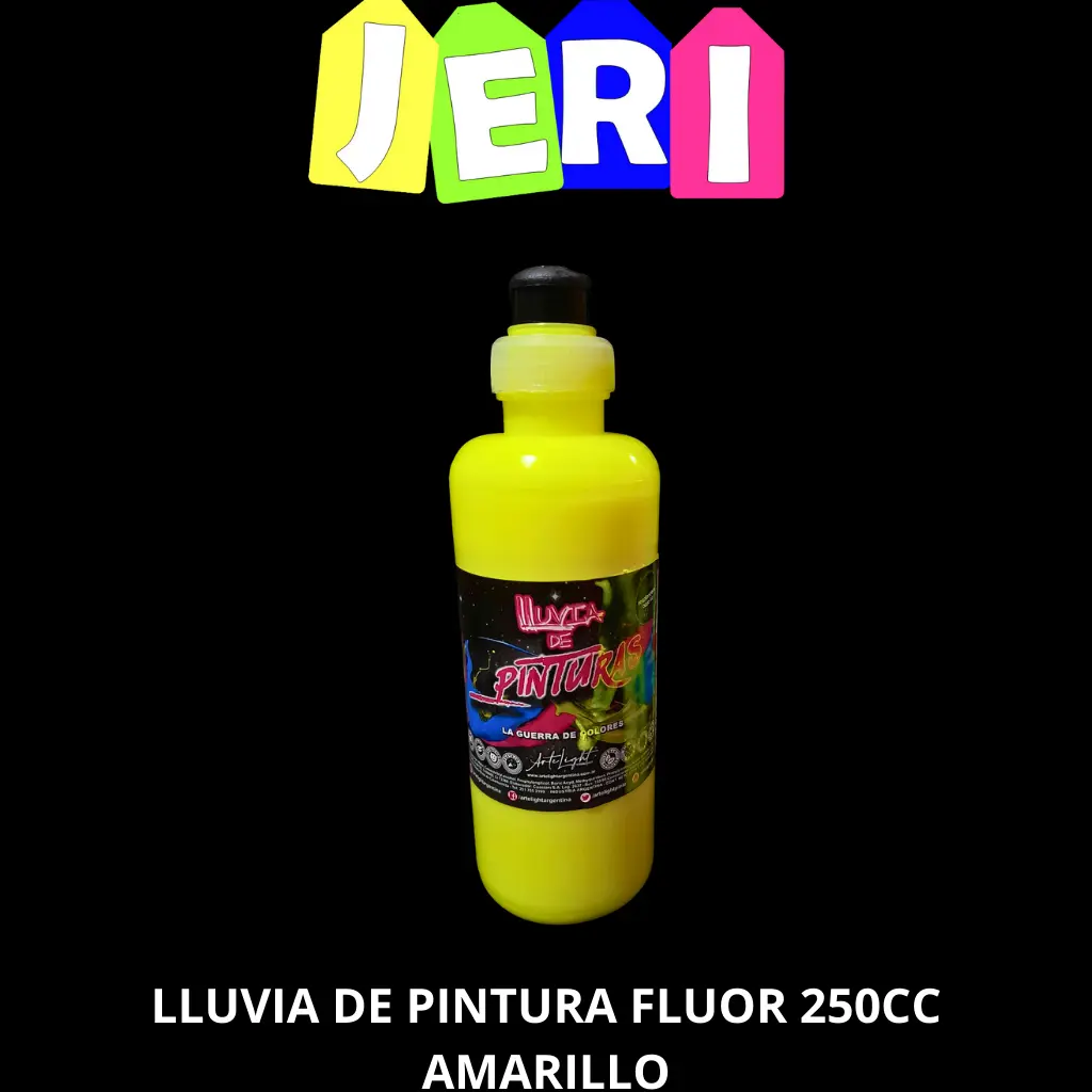 LLUVIA DE PINTURA FLUOR 250CC
