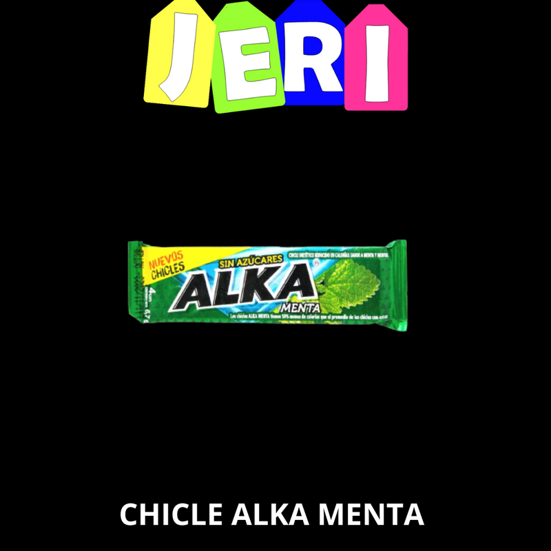 CHICLE ALKA MENTA