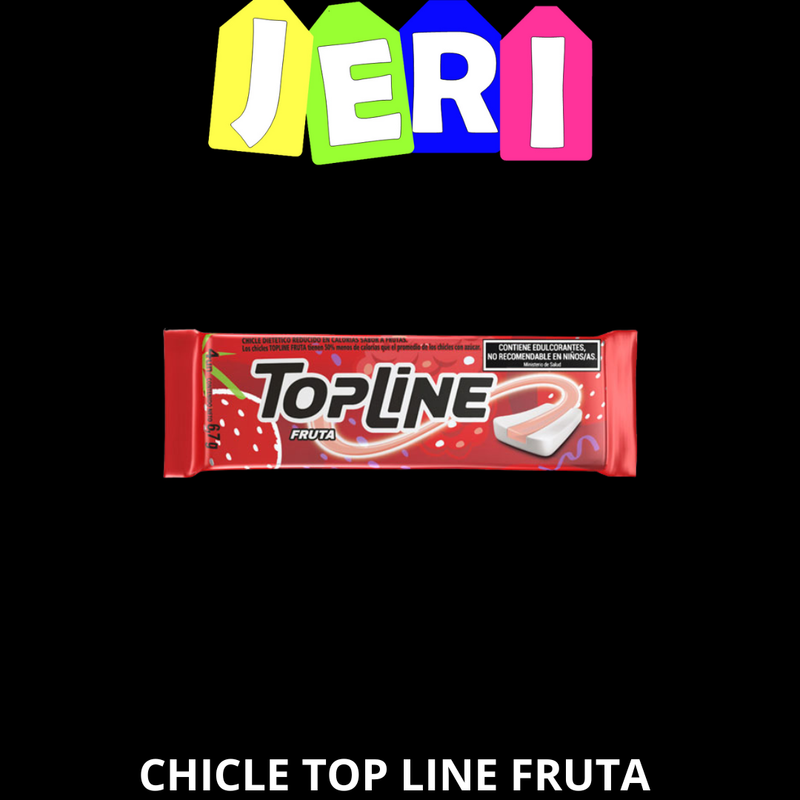 CHICLE TOP LINE FRUTA