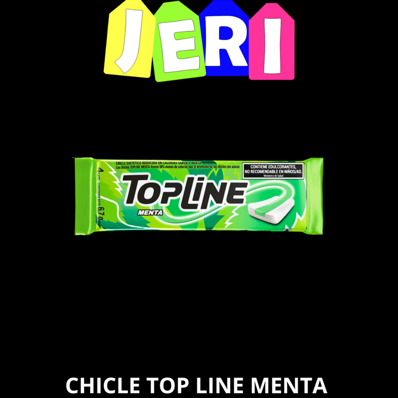 CHICLE TOP LINE MENTA