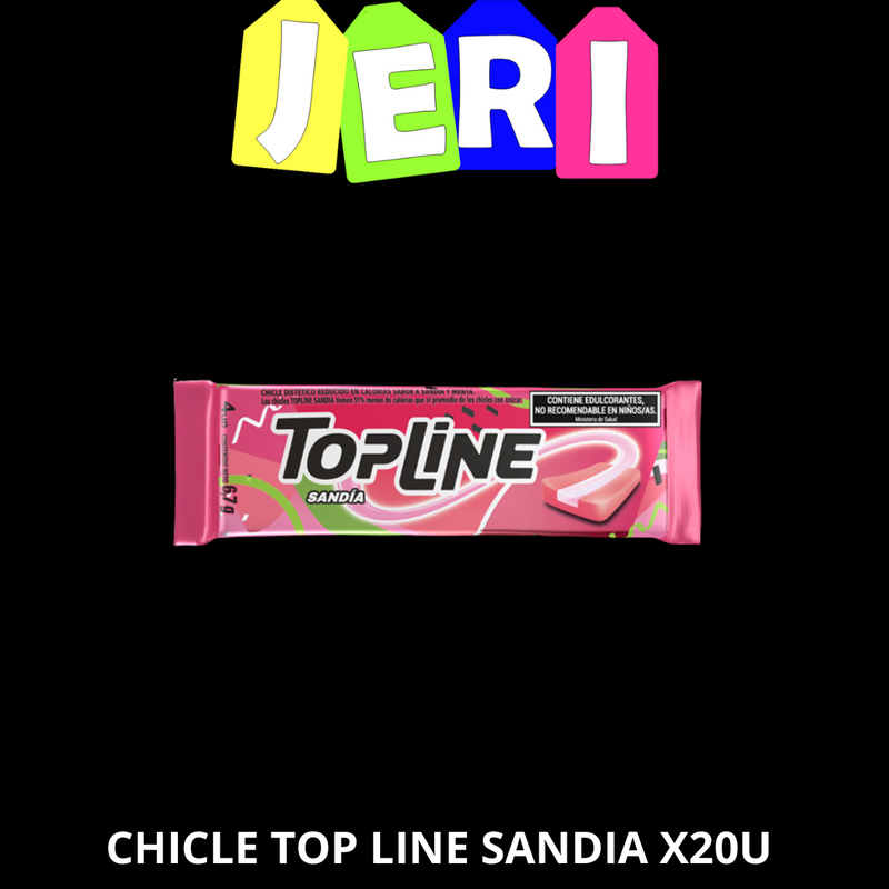 CHICLE TOP LINE SANDIA X20U